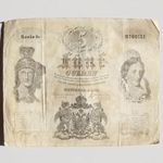 1847. január 1. 5 Gulden korabeli hamisítvány fotó
