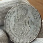 1892 Ferenc József ezüst 1 Forint. fotó