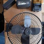 Új Matrixx Lxt akkus ventilátor, 2 nagy akku, töltő 8" fotó