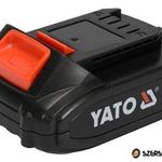 YATO Akkumulátor - 18 V/2 Ah fotó