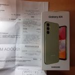 Samsung Galaxy A14 4/64GB Dual Új Green 2 év Media Markt Garis ! fotó