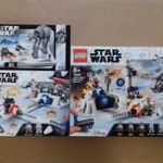 HOTHI CSATA 3 db új Star Wars LEGO egyben: 40333 Hothi csata + 75239 GENERÁTOR + 75241 ECHO BÁZIS VÉ fotó