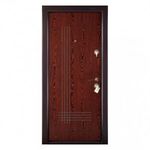 Fém bejárati ajtó Megadoor Prestige 1 lux 41, bal, wenge, 200 x 88 cm fotó