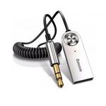 Baseus Bluetooth->Jack Audio Adapter, Bluetoothról 3.5mm Jackre, BA01, ezüst-fekete fotó