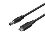 Unitek C14116BK USB-C apa - 5.5 x 2.5mm DC Tohsiba / Asus apa Töltő kábel - Fekete (1.8m) (C14116... fotó