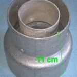 Szűkítő idom alumínium - kondenzációs kémény / fűtés / elvezető cső (3.) fotó