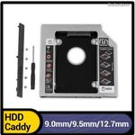 TISHRIC Aluminum 2, 5" SSD HDD adapter 9mm 9.5mm 12.7mm Optibay SATA 3.0 DVD CD-ROM helyére ÚJ fotó