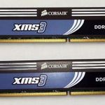 Corsair XMS3 4GB (2x2GB) 1333 MHz DDR3 memória modul fotó