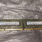 2 db 2 gb Samsung DDR3 laptop ram fotó