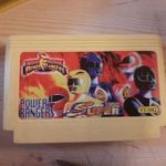 Mighty Morphin Power Rangers sárga Kínai Nintendo Klón famiclone Kazetta Cartridge Játék - tesztelve fotó