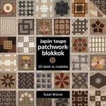 Japán taupe patchworkblokkok - 125 blokk és modell fotó
