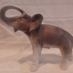 Royal Dux porcelán elefánt szobor fotó
