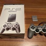 PS2 Double Pack ezüst Playstation kontroller + memória kártya fotó