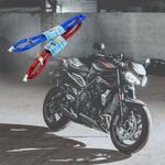 Láncos kerékpár- és motorzár, 100 cm (635) fotó
