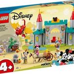 LEGO Disney 10780 - Mickey és barátai várvédők Új, bontatlan fotó