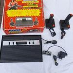 5556 Built in Games Atari 2600 klón Rambo Tv Game konzol - dobozzal -komplett - működik - 2 joy fotó