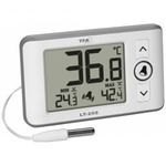 TFA Dostmann Digitales Profi-Thermometer mit Kabelfühler LT 202 Hőmérő Fehér fotó