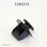 Patent kárpit Fiat 9.5x9.5x16mm fekete10003 fotó