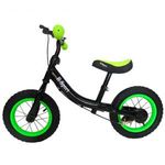 R-Sport kétkerekű futóbicikli gyerekeknek, fékkel és felfújható kerékkel - zöld fotó