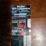 Pioneer hifi komponensek katalógusa 1. fotó