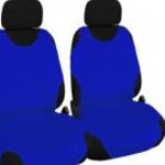 Univerzális trikó üléshuzat pár Cotton pamut kék színben fotó