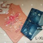 Női nyári ruhacsomag L-XL-es 2 db-os fotó
