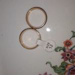 Orvosi fémből készült karikagyűrű pár, még nem volt használva! fotó