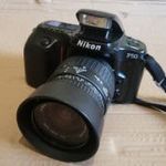 Nikon F50 tükörreflexes fényképezőgép + Sigma Zoom objektív fotó