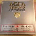 AGFA PEM369 prpfessional orsós magnószalag. fotó
