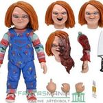 ELŐRENDELÉS - Chucky Ultimate NECA figura - új Childs / Child's Play TV Series Chucky baba cserélhet fotó