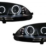 CCFL Angel Eyes LED fényszóró VW Golf V 5 Jetta 5 (2004-2009) fekete típushoz fotó