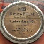 Szabócska a hős 8 mm-es film vetítő géphez. 8 mm 8mm-es retró orosz mese mesefilm Normál 8 N8 fotó