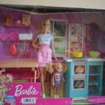 Új! Barbie baba, és konyhája fotó