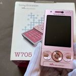 Sony Ericsson W705 - független - pink fotó