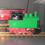 LGB 2075 " DR 99 5001 " gőzmozdony, zöld/piros, újszerű, nagyon szép állapotban eladó !!! fotó