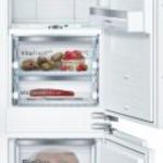 Bosch Serie 8 KIF87PFE0 kombinált hűtőszekrény Beépített 237 L E Fehér fotó