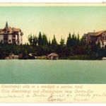 TÁTRA. Csorba tó / Csorba See. Szentiványi villa és a vendéglő. (1900) fotó