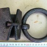 Antik kézzel kovácsolt lovaskocsi tartozék (F-3127) 1050 g fotó