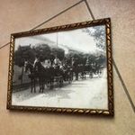25x18cm régi fotó fénykép lovaskocsik Szeged fotó