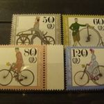 Német postatiszta** sor 1985 Kerékpárok kat.ár 7 euro fotó