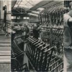 3 eredeti nagyobb méretű Német sajtófotó Magyarországi sajtótermékhez kerékpár bicikli gyár üzem 944 fotó