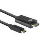 ACT USB-C - HDMI kábel 2m fekete (AC7315) (AC7315) fotó