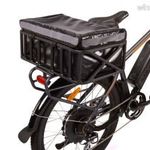 Kerékpár ebike pedelec vízálló cipzáros nagy táska csomagtartó táska kosárba rakható - ÚJ fotó