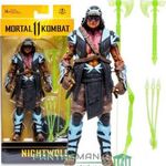 16-18cm-es Mortal Kombat 11 figura - Nightwolf / Night Wolf indián harcos figura baltákkal, íjjal, t fotó