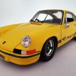 1: 18 1/18 Jouef Evolution 3203 - Porsche 911 Carrera RS (1973), yellow, dobozos fotó