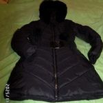 Új, címkés Mayo Chix Fekete Hosszított Kabát L-es fotó
