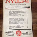 NYUGAT - 1936 január XXIX. évfolyam 1. szám- RADNÓTI MIKLÓS első közlésekkel (*310) fotó