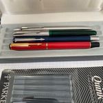 4 db Parker toll, 3 töltő és 1 golyóstoll fotó