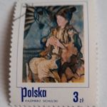 1974 Bélyegnap: Gyermekek a lengyel festészetben 3 Zt fotó