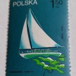 1974 Lengyel vitorlás hajók 1, 50 Zt fotó